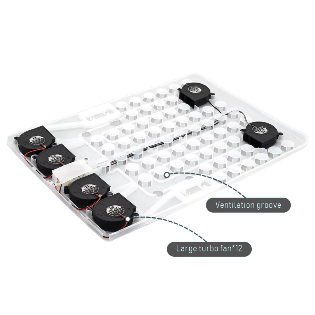 Enhance your experience with 5 more cooling fans!